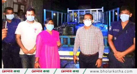 দৌলতখানে ১০ লাখ টাকার বাগদা চিংড়ির রেনু পোনা জব্দ