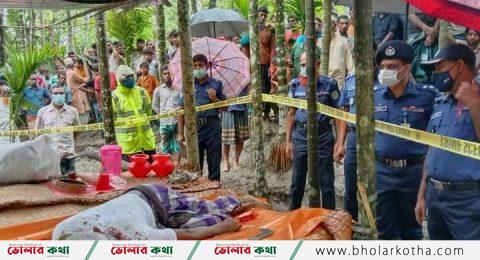 দৌলতখানে সুপারি বাগানে গলাকাটা লাশ উদ্ধার