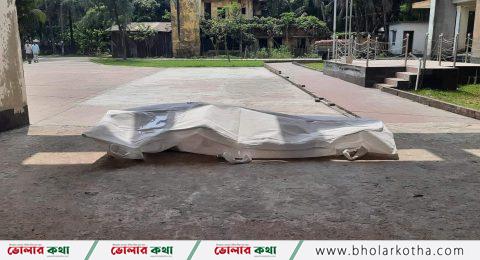 ভোলায় আখক্ষেত লাশ