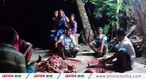 বোরহানউদ্দিন কাচিয়ায় রেবিস ভাইরাসে আকান্ত গরু দিয়ে বিয়ের অনুষ্ঠানে ভোজের আয়োজন