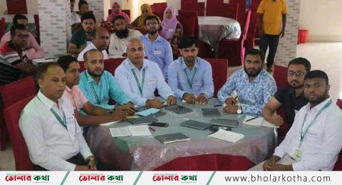ভোলায় জীবন দক্ষতা উন্নয়ন বিষয়ক প্রশিক্ষনের উদ্বোধন