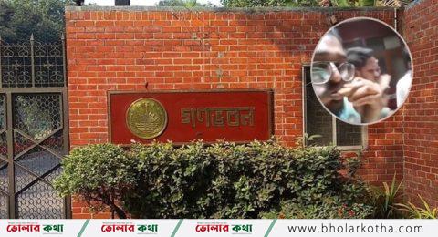 শিক্ষার্থীরা পোলাও-কোরমা খেলেন গণভবনে ঢুকে