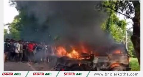 গোপালগঞ্জের আওয়ামী লীগের হামলা সেনাবাহিনীর গাড়ি বহরে, আহত ৯