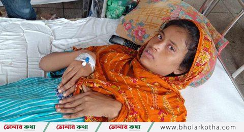 যৌতুকের টাকা না দেয়ায় বোরহানউদ্দিনে অন্ত:সত্বা স্ত্রীকে নির্যাতনের অভিযোগ