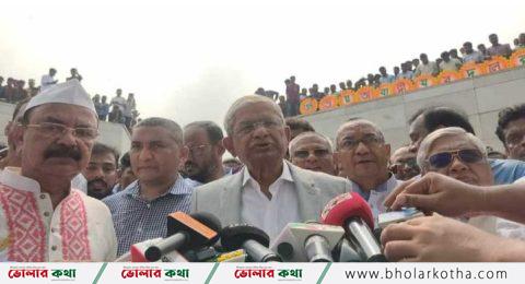 রাষ্ট্রপতি ইস্যুতে হুট করে সিদ্ধান্ত নেওয়া যাবে না: মির্জা ফখরুল