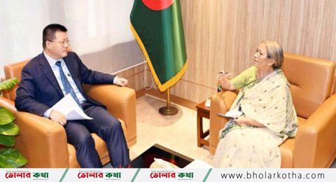 বাংলাদেশে সামুদ্রিক মাছ প্রক্রিয়াকরণ কারখানা করতে চায় চীন: রাষ্ট্রদূত