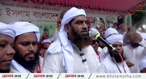 আগামীকাল বোরহানউদ্দিনে আসছেন মাওলানা মামুনুল হক