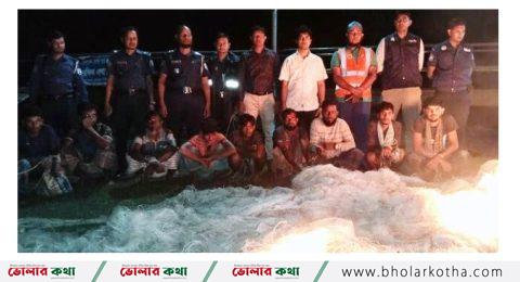 ২২ দিনে ৩শ’ ২৬ জেলের জেল-জরিমানা