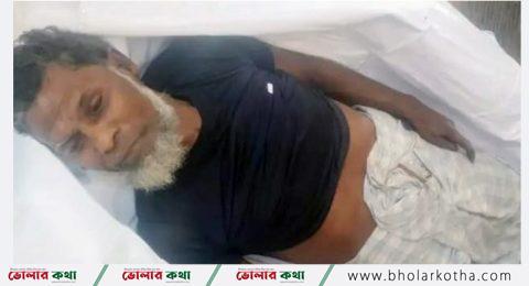 সড়কের ওপর থেকে বৃদ্ধের মরদেহ উদ্ধার