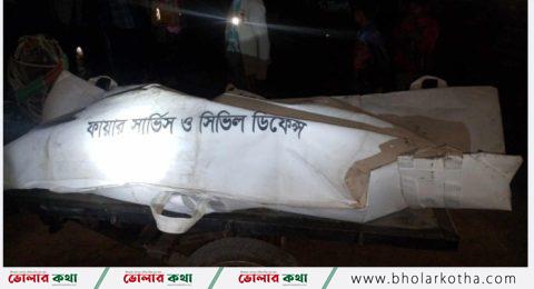 বোরহানউদ্দিনে অজ্ঞাত ব্যক্তির লাশ উদ্ধার