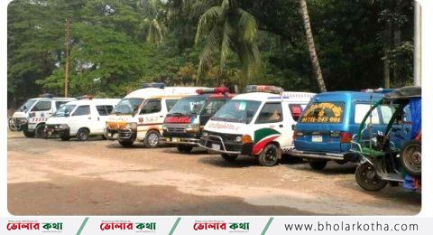 অ্যাম্বুলেন্স সিন্ডিকেটে অসহায় রোগীর স্বজনরা