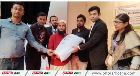 সুবিধা বঞ্চিত পরিবারের মাঝে শীতকালীন প্যাকেজ বিতরণ
