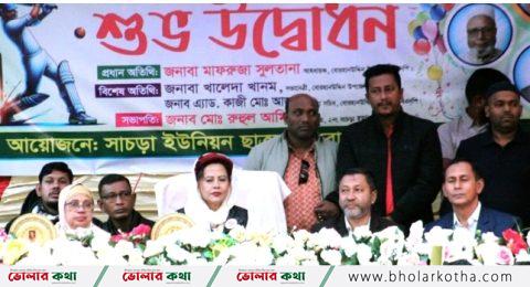 শহীদ জিয়া স্মৃতি ক্রিকেট টুর্নামেন্টের উদ্ভোধন