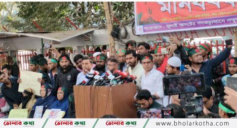 আরও কিছুদিন রাখতে হবে অন্তর্বর্তী সরকারকে- ভিপি নুর