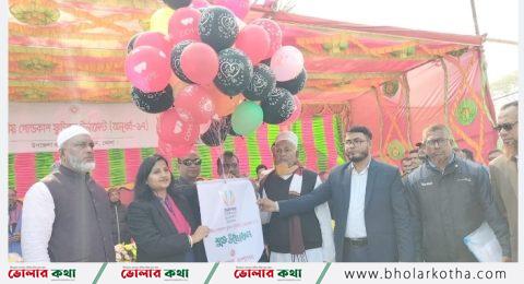 দৌলতখানে জাতীয় গোল্ডকাপ ফুটবল টুর্নামেন্টের উদ্বোধন