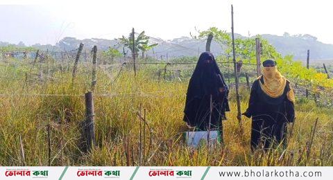 সন্তান নিয়ে গৃহবধূর মানবেতর জীবন-যাপন