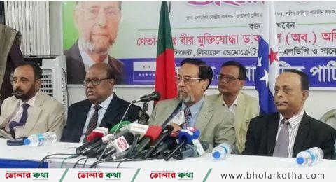 আন্দোলনে নামা হবে, দ্রুত নির্বাচনের ব্যবস্থা না করলে- কর্নেল অলি
