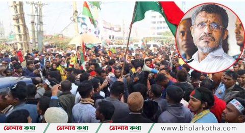 কারাগারের সামনে নেতাকর্মীদের ভিড় বাবরের মুক্তির অপেক্ষায়