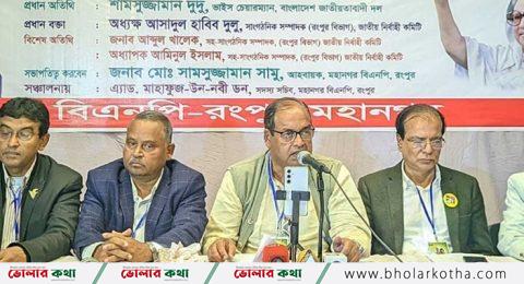 আমরা যৌক্তিক সময়ে নির্বাচন চাই- দুদু