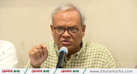 মুক্তিযুদ্ধকে কটাক্ষ করে রাজনীতি কখনোই সফল হবে না: রিজভী