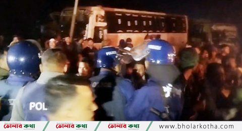ভোলায় আধিপত্য বিস্তারকে কেন্দ্র বাস-সিএনজি শ্রমিকদের রক্তক্ষয়ি সংঘর্ষ, সাংবাদিকসহ আহত-৩০