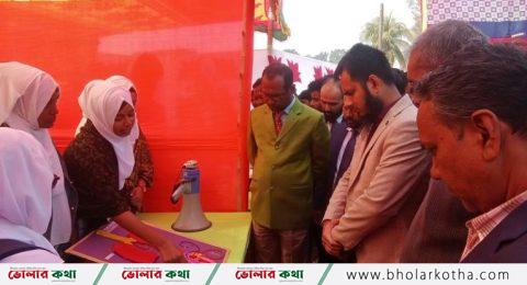 মনপুরায় ৪৬ তম জাতীয় বিজ্ঞান ও প্রযুক্তি মেলার উদ্বাধন