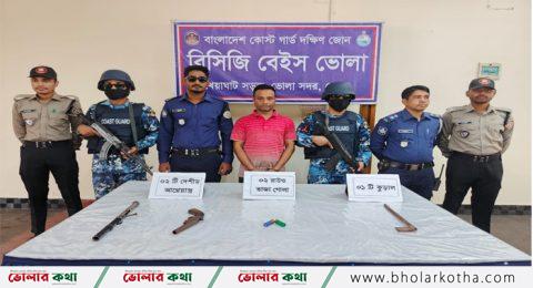 দেশীয় আগ্নেয়াস্ত্রসহ আটক-১