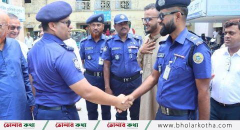 ভোলার সদর মডেল থানায় ওপেন হাউজ ডে অনুষ্ঠিত