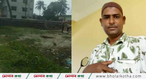 চরফ্যাসনে জরিপ অফিসের নাইট গার্ডের বিরুদ্ধে জমি দখলের অভিযোগ !!