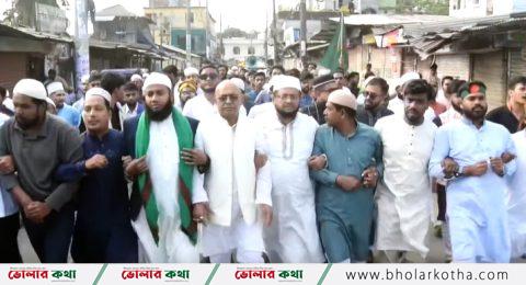 ভোলাসহ দেশের বিভিন্ন স্থানে বিক্ষোভ