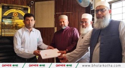 ভোলা-৩ আসনে বিডিপি প্রার্থীর মনোনয়ন ফরম সংগ্রহ