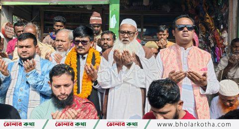 আবেগঘন সংবর্ধনায় ভাসলেন সজিব শাহরিয়ার