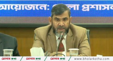 এবারের নির্বাচন কোনো আনুষ্ঠানিকতা নয়,জাতীয় স্বার্থ রক্ষার দায়িত্ব  ———–ভোলায় নির্বাচন কমিশনার